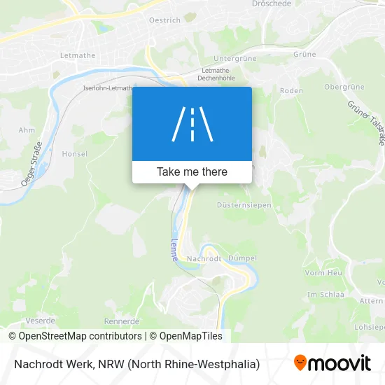 Карта Nachrodt Werk