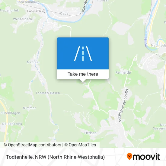 Todtenhelle map