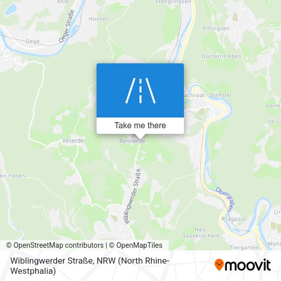 Wiblingwerder Straße map