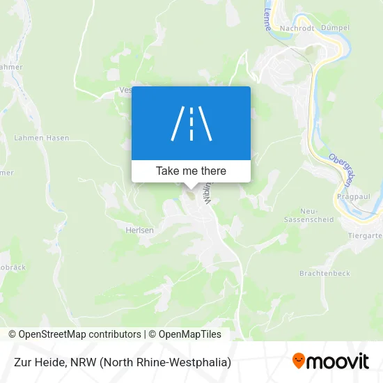 Карта Zur Heide