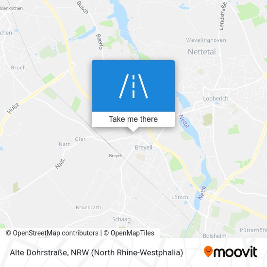Alte Dohrstraße map