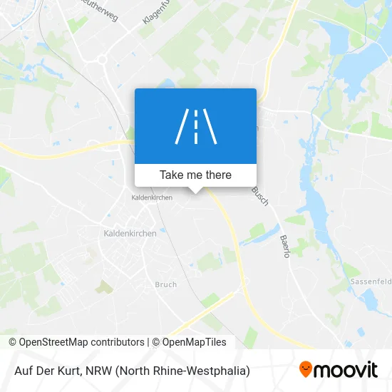 Auf Der Kurt map