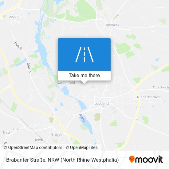 Brabanter Straße map