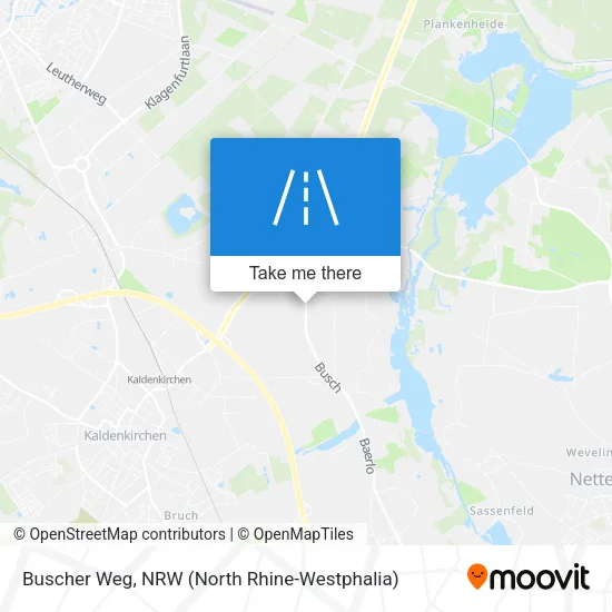Карта Buscher Weg