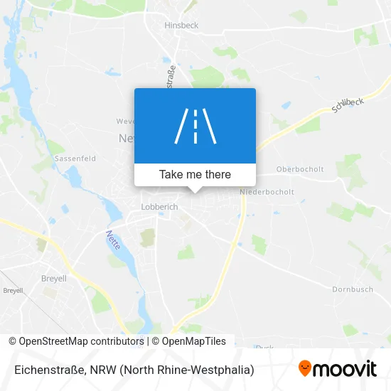 Карта Eichenstraße