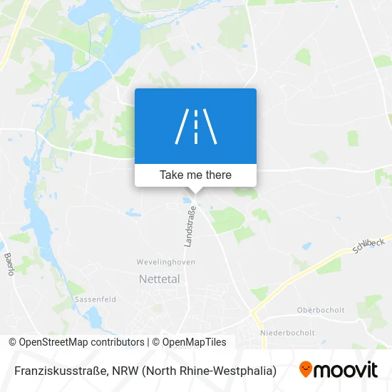 Карта Franziskusstraße