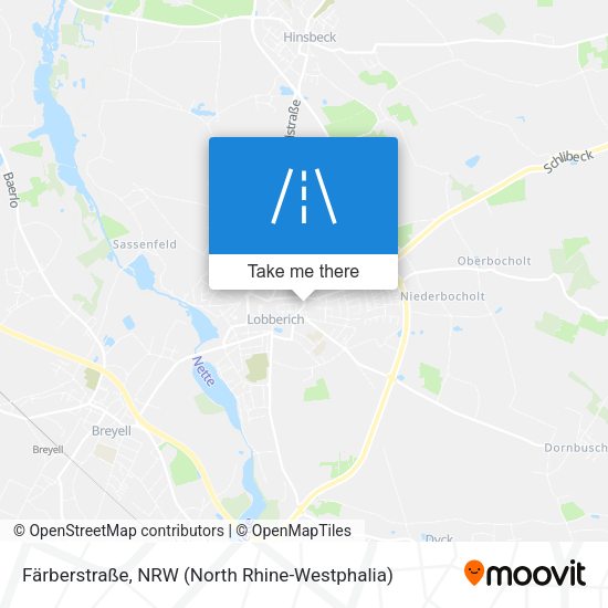Färberstraße map
