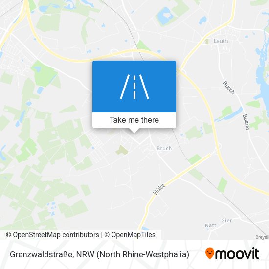 Grenzwaldstraße map