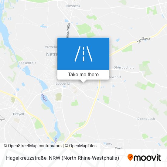 Hagelkreuzstraße map