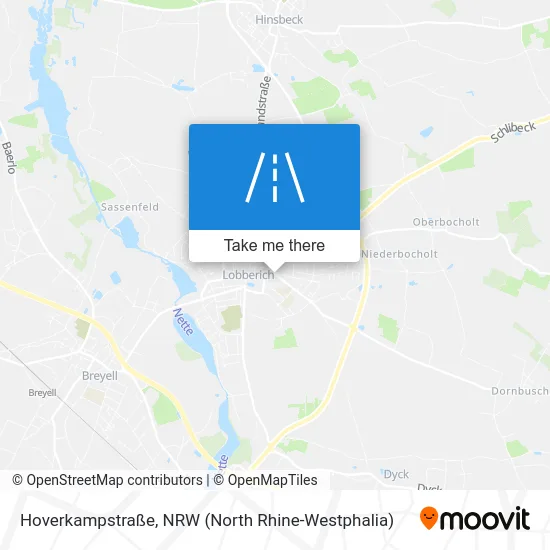 Hoverkampstraße map