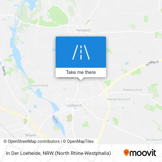 Карта In Der Loeheide