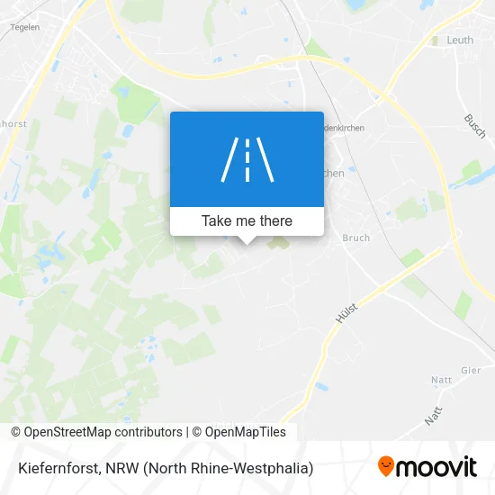 Карта Kiefernforst