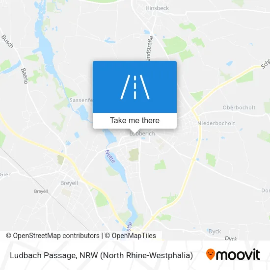 Карта Ludbach Passage