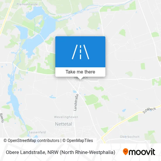 Obere Landstraße map