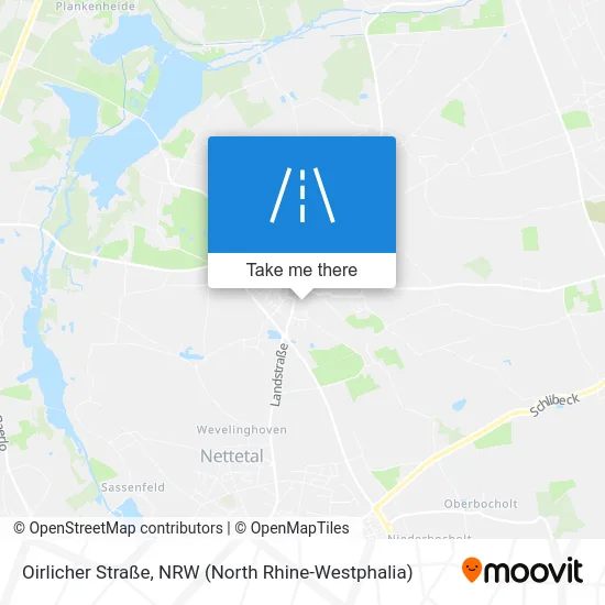 Карта Oirlicher Straße