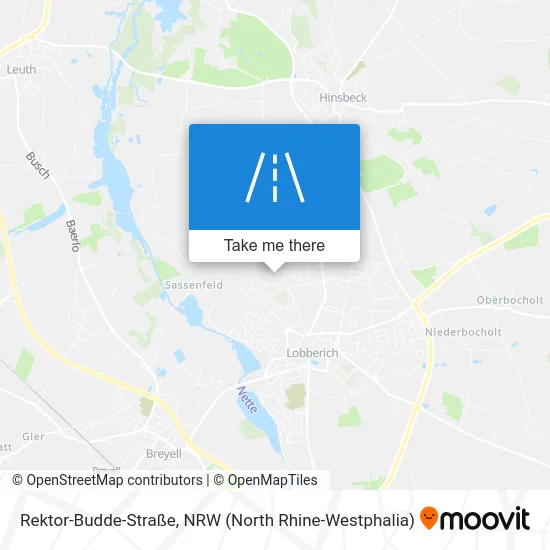 Rektor-Budde-Straße map