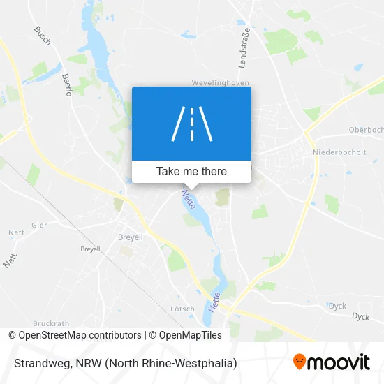 Карта Strandweg