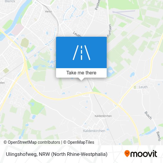 Ulingshofweg map