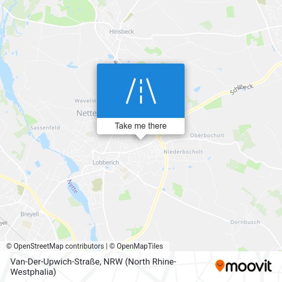 Van-Der-Upwich-Straße map