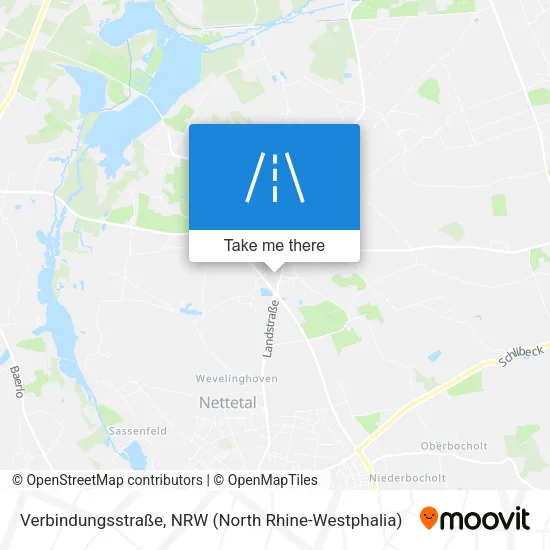Карта Verbindungsstraße