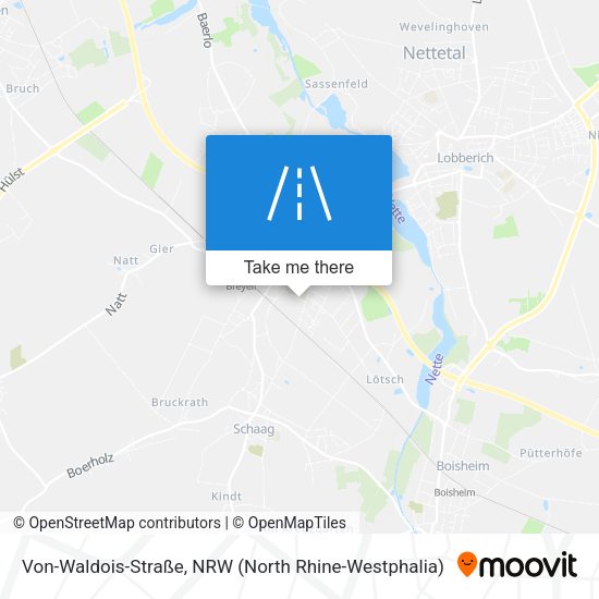 Von-Waldois-Straße map