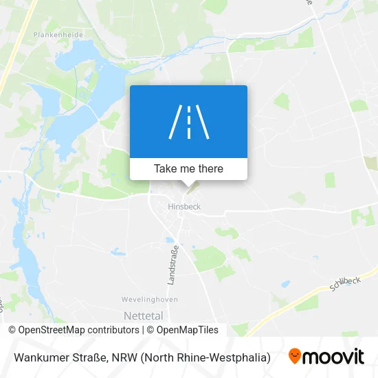 Карта Wankumer Straße