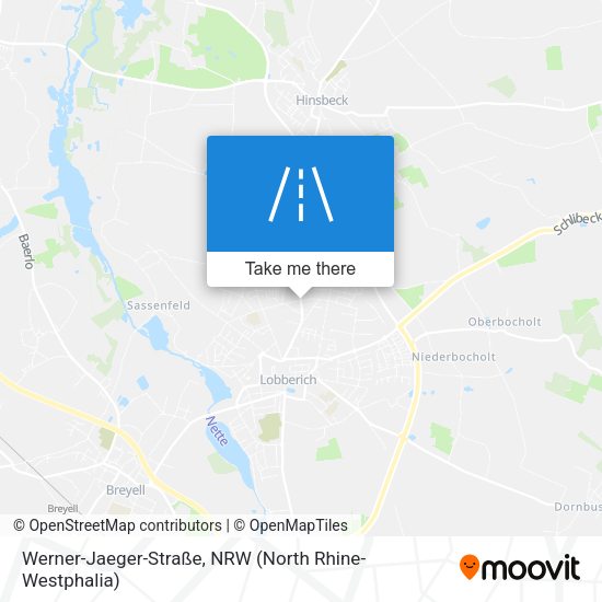 Werner-Jaeger-Straße map