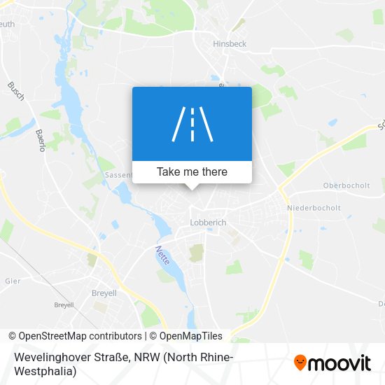 Wevelinghover Straße map