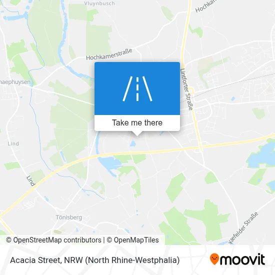 Akazienstraße map