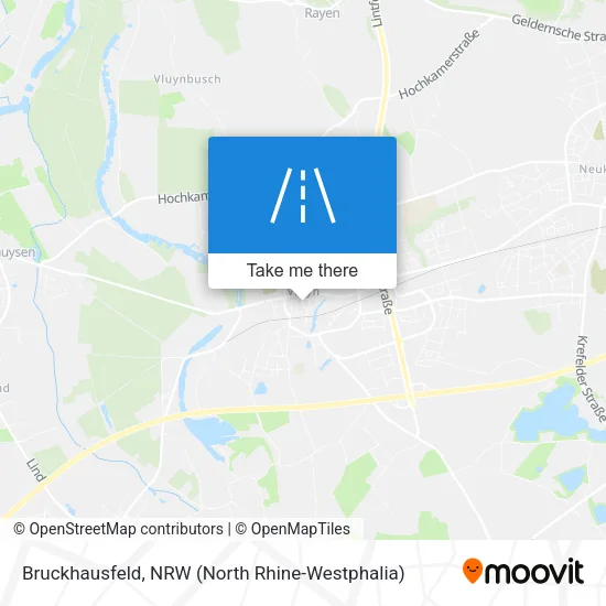 Bruckhausfeld map