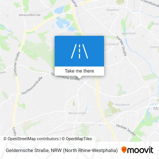 Geldernsche Straße map