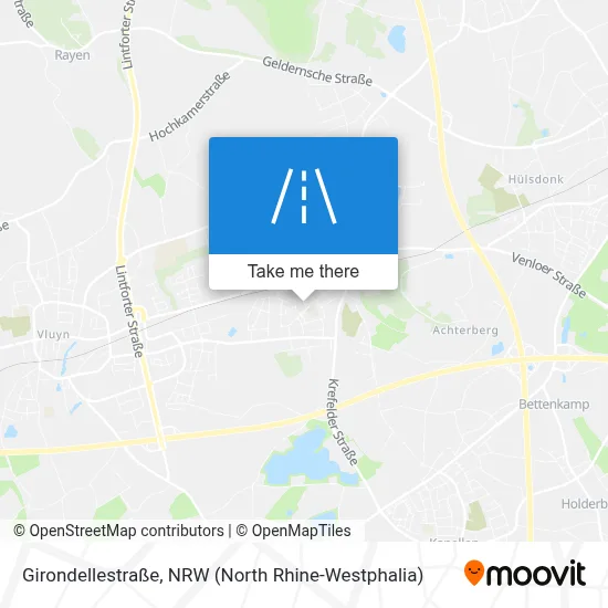 Girondellestraße map