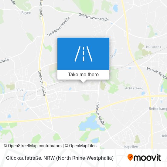 Glückaufstraße map
