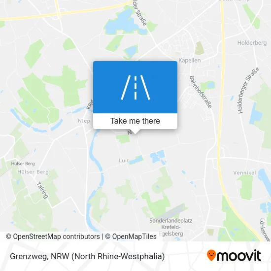 Карта Grenzweg