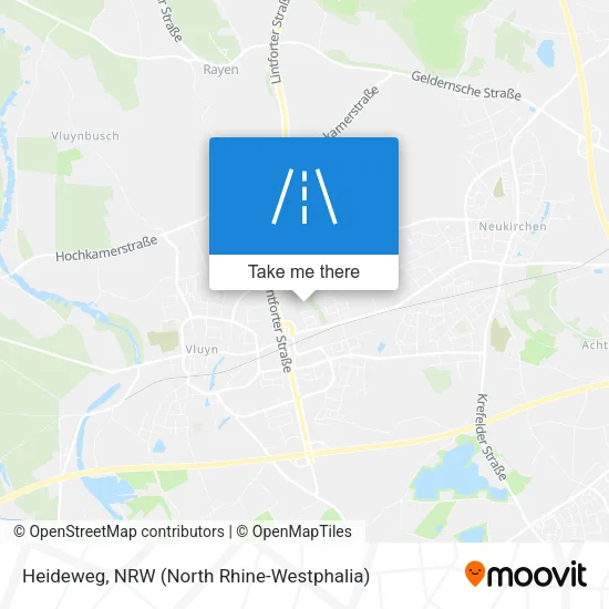 Карта Heideweg