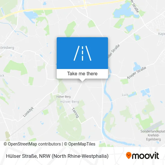 Hülser Straße map