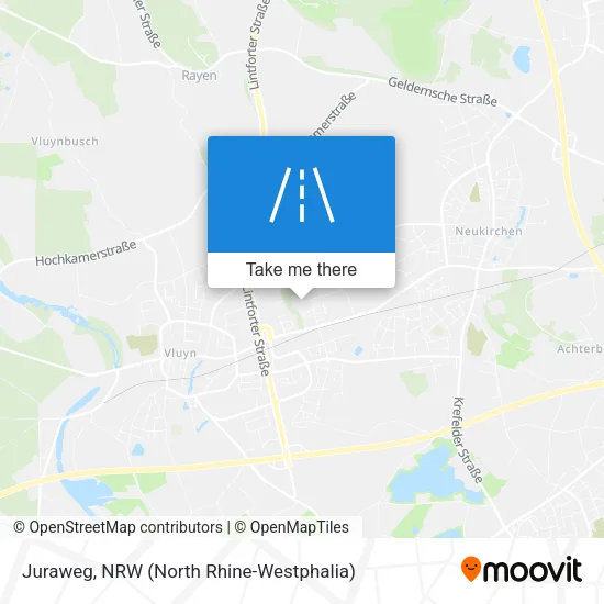 Карта Juraweg