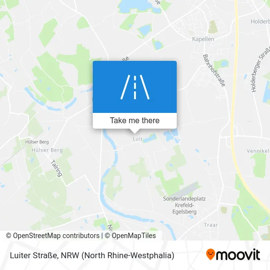 Luiter Straße map