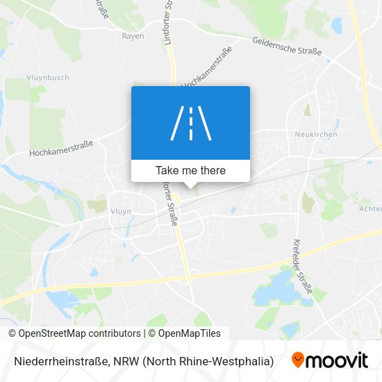 Niederrheinstraße map