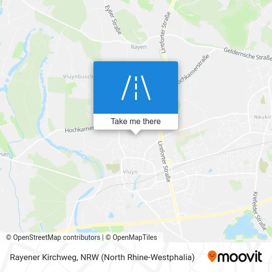Rayener Kirchweg map