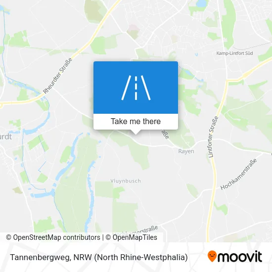 Карта Tannenbergweg