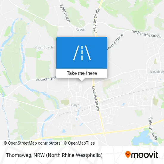 Карта Thomaweg