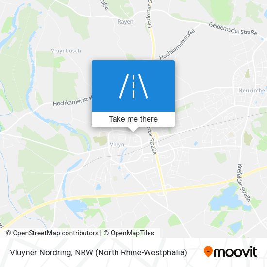 Vluyner Nordring map