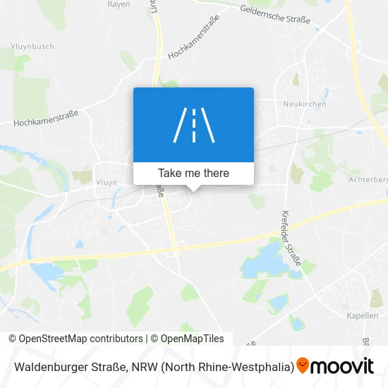 Waldenburger Straße map