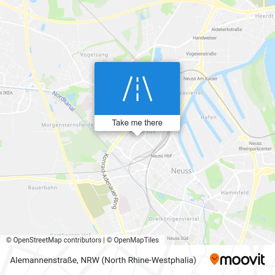 Alemannenstraße map