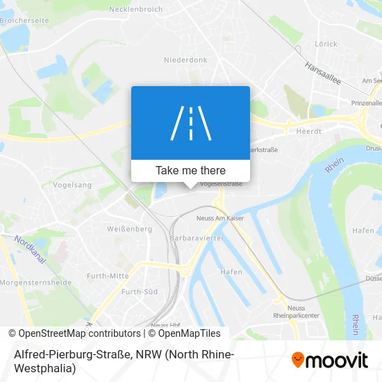 Alfred-Pierburg-Straße map