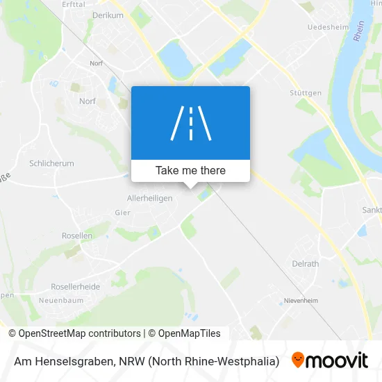 Am Henselsgraben map