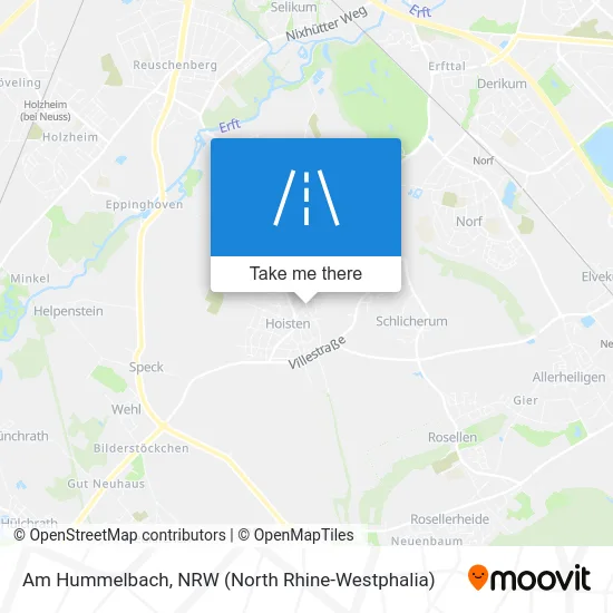 Am Hummelbach map