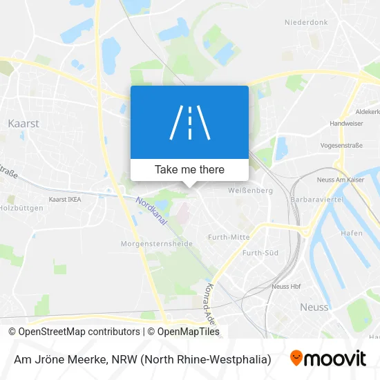Am Jröne Meerke map
