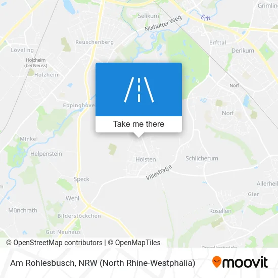 Am Rohlesbusch map